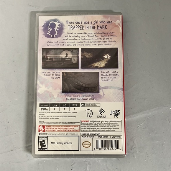 NEW/UNOPENED - Shady Part of Me for Nintendo Switch By Limited Run Games - Picture 6 of 6